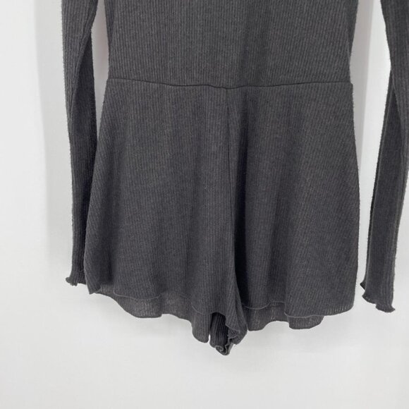 Out From Under grey high neck  open back romper - Picture 9 of 16